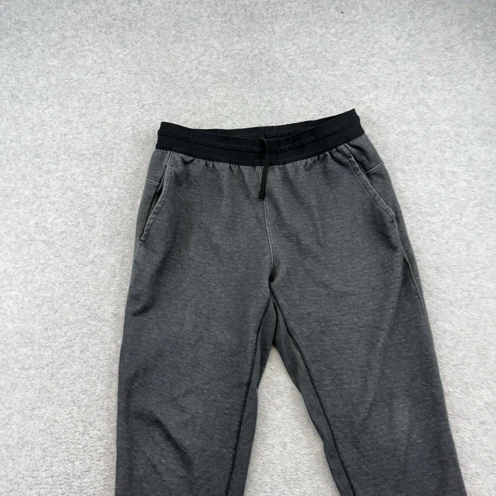 Nike Yoga Restore Training Jogger Pants Mens Medium Black Dri Fit Black Heather